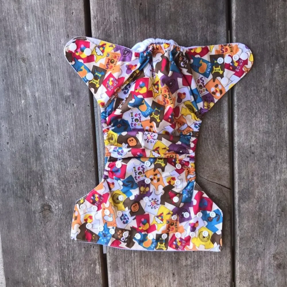 Earth Day Tee Shirt Tank Top Print Pocket‎ Diaper Snaps One Size